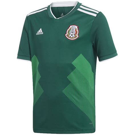 adidas Mexico 2018 World Cup Home Youth Replica Jersey